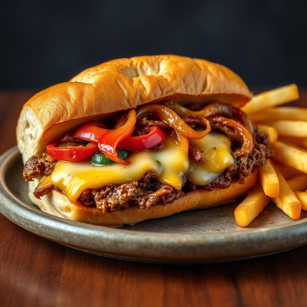 Philly Cheesesteak & Fries